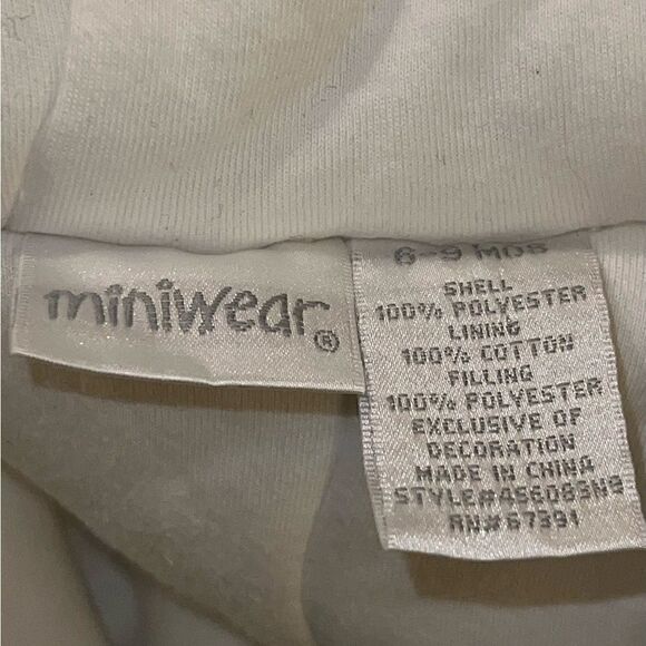 NWOT~-MINIWEAR Infant Little Bear Hooded snowsuit - Picture 6 of 6